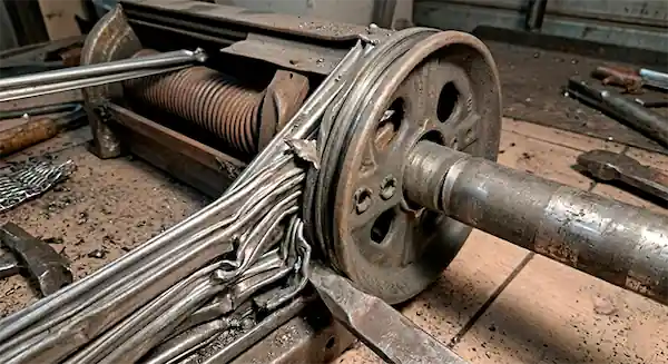 Reparación-de-motor de una puerta enrollable